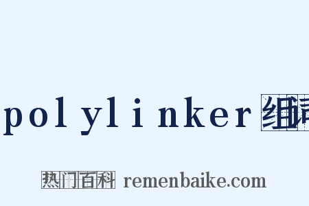 polylinker组词是什么意思的图片